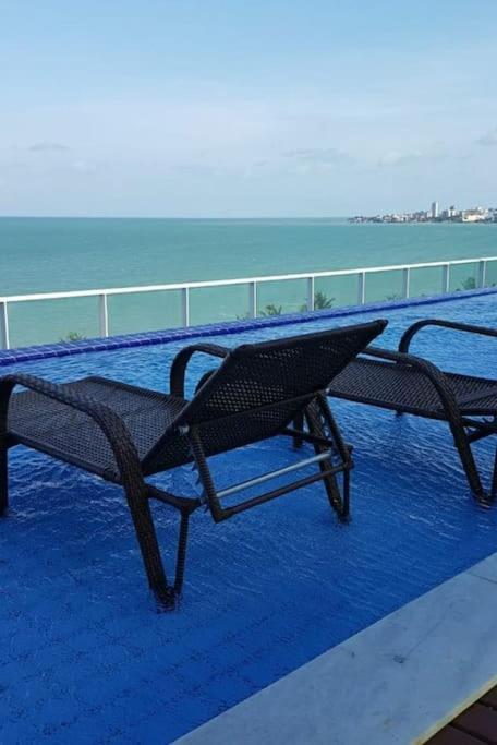 Flat Bello Plaza - Piscina Com Vista Da Orla Cabedelo Luaran gambar